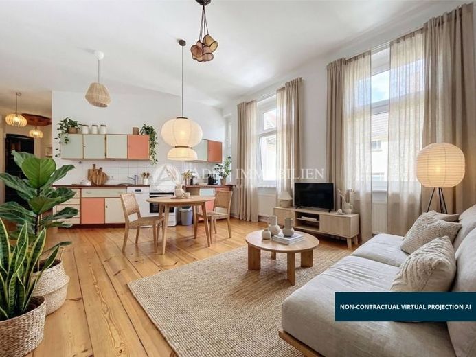 Stilvolle Altbau-Oase in Friedrichshain: 2 Zimmer mit echtem Dielenboden – Foto 1