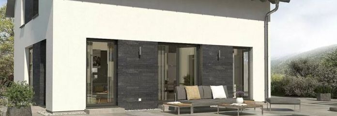 Large house in a small space