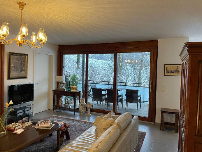 Wohnzimmer/ Fensterfront