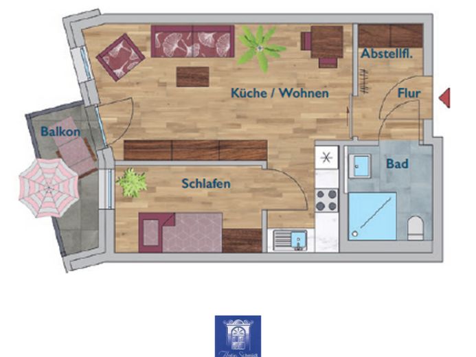 Erstbezug! Charmante Neubauwohnung mit Balkon, schicker EBK und Lift! – फोटो 1