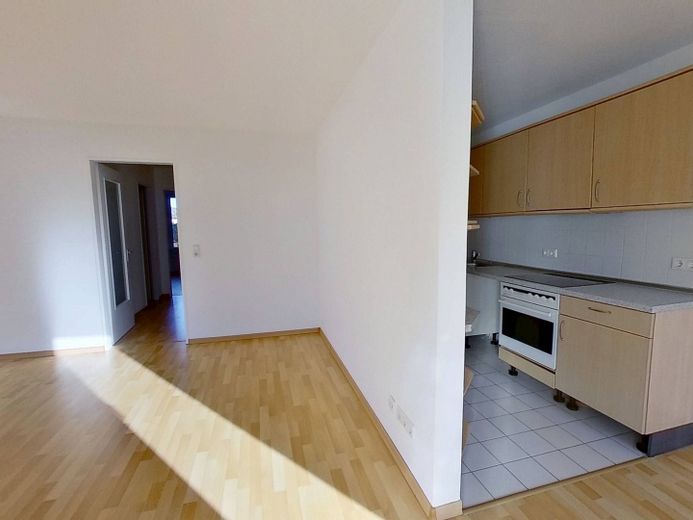 ** Helle 2-Zimmer-Wohnung mit BALKON in Rahlstedt ** – Ansicht III: Wohn- und Esszim…