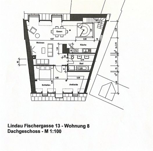 Grundriss Wohnung