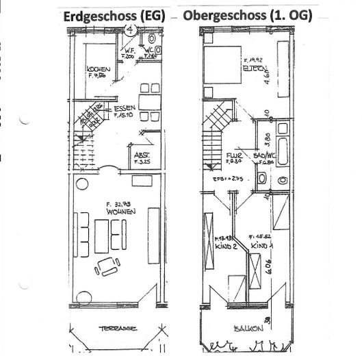 Grundriss Ebene 1 und 2