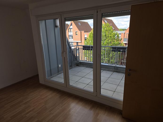Schöne ruhige  Dachgeschosswohnung im 3. OG in der Fussgängerzone – Schlafzimmer