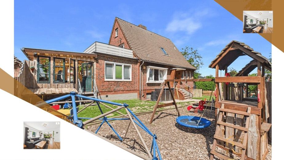 Charmantes modernisiertes und gepflegtes Einfamilienhaus mit der Möglichkeit einer Einliegerwohnung – Branding