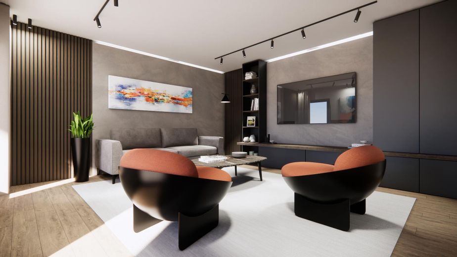 Wohnung 1 - Wohnzimmer 