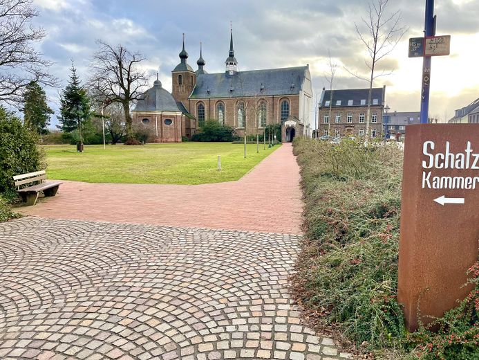 Kloster Kamp in direkter Nähe