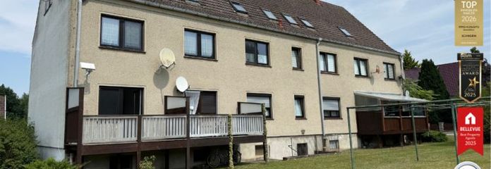 निवेशकों या स्व-उपयोगकर्ताओं के लिए - Crivitz में बालकनी वाला आधुनिक 3-कमरों का अपार्टमेंट