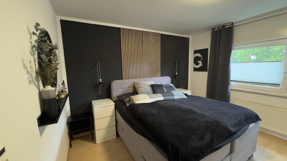 3-кімнатна квартира в Iserlohn-Hennen - простір для вашого повсякдення – Schlafzimmer