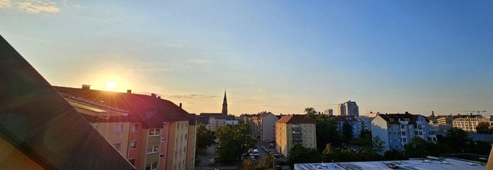 Blick von der ruhigen Loggia