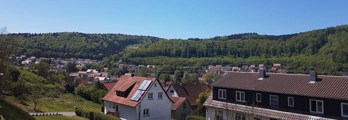 Aussicht vom Balkon