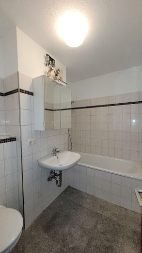 Renovierte 3 Zimmer Wohnung mit Einbauküche – Badezimmer
