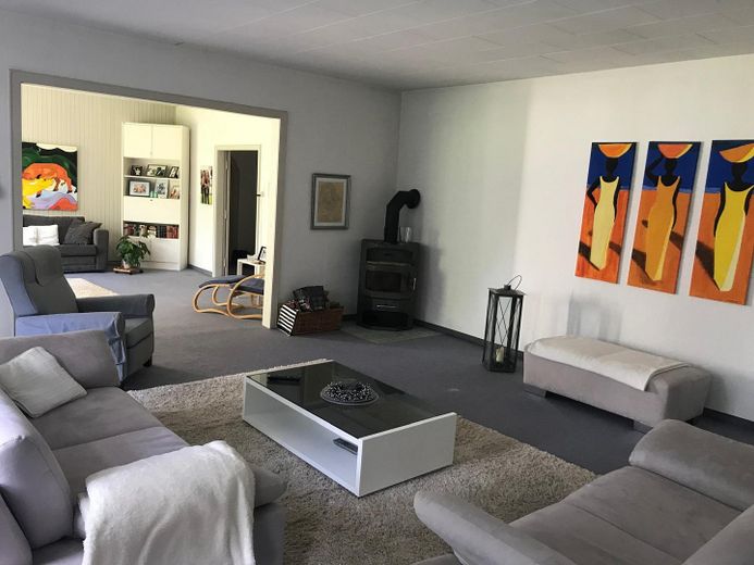 Einfamilienhaus an der dänischen Grenze – Wohnzimmer