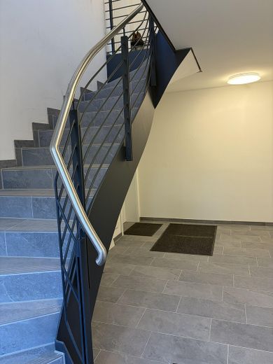 Vom Eigentümer Neubau ohne Courtage 3 Zimmer 87,7qm, Terrasse, Gartenteil + Nutzfläche, Brackel – Treppenhaus