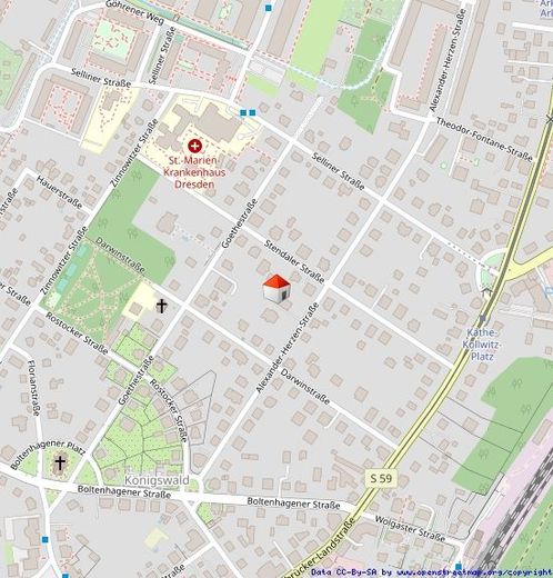 OPTIMALER GRUNDRISS - SCHÖNE 4-RAUM WOHNUNG – Lageplan