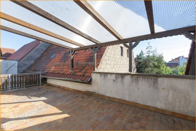 Großzügiger Balkon