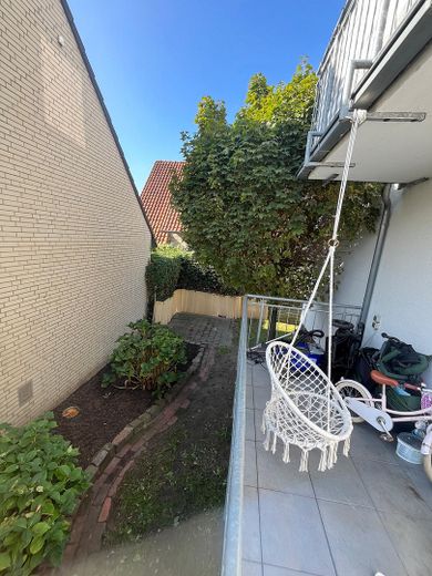 sanierte Wohnung mit Terrasse Garten u. Garage in Voxtrup – Terrasse/ Garten