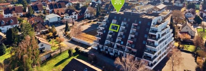 Stilvoll renovierte 2-Zimmer-Wohnung mit Balkon in attraktiver Lage von Meersburg