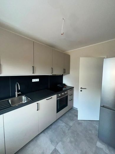Ankastre mutfaklı, yeni yenilenmiş 2 odalı daire Nürnberg – hemen taşınmaya hazır – Küche