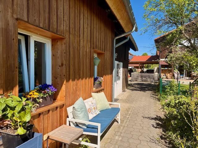 Platz in der Morgensonne