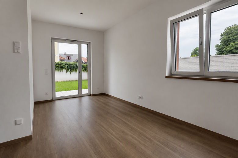 Barrierefrei 2-Zimmer - Neubauwohnung mit Balkon & Aufzug – Wohn- und Essbereich