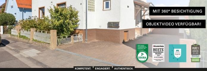 LIEBLINGSORT: Gemütliche 3,5-Zimmer-Wohnung mit Hobbyraum und eigenem Garten in Rülzheim zum Kauf