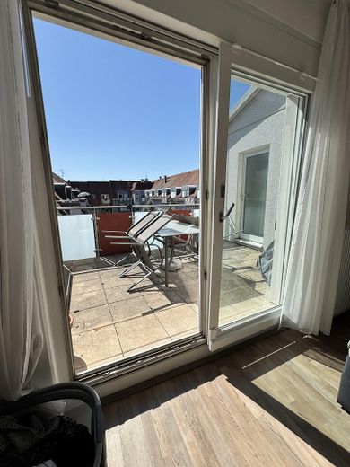 3,5-Zimmer-Wohnung mit Balkon im Zentrum von  Rastatt – Ausgang Dachterasse