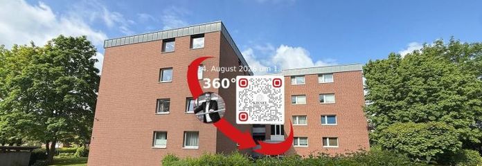 Living above the rooftops of Heikendorf – Well-maintained 3-room condominium with loggia and panoramic views