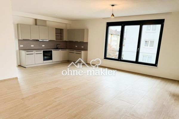 Première occupation – appartement neuf haut de gamme de 4 pièces avec une hauteur sous plafond de 2,8 m, loggia et sauna