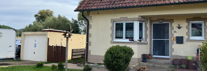 Nordansicht / Abgang Garten