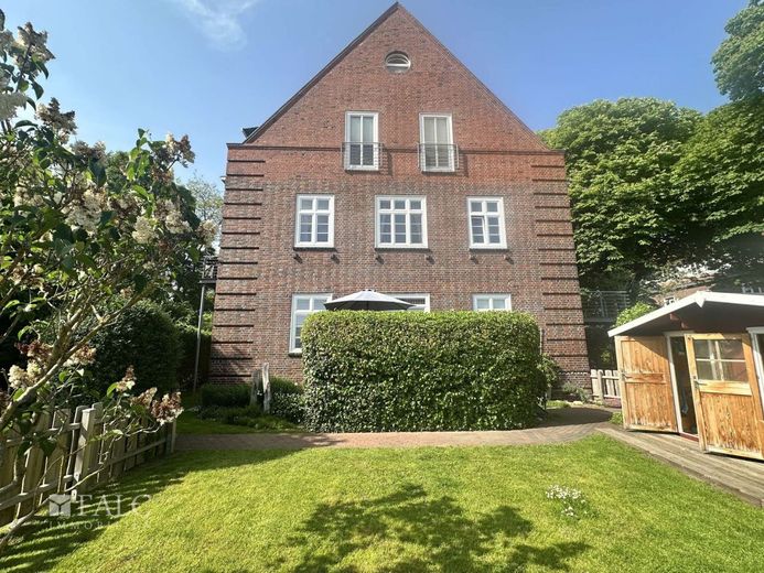 Top Eigentumswohnung mit Garten und eigenem Eingang in Stade Ottenbeck – Ansicht vom Garten
