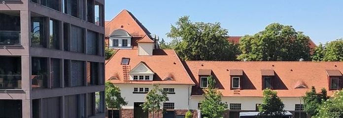 Exclusive 3 ZW, Deckenkühlung, Fussbodenheizung in Parkanlage mit Wasserspielen, 2 Bäder – drekter Ausblick