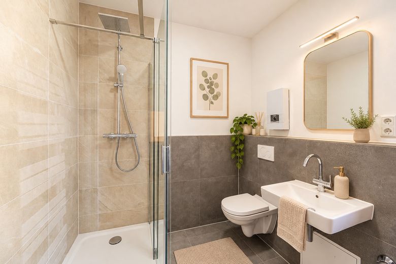 TOP gerenoveerde Altbau 3-kamerwoning! – Das Bad - Einrichtung