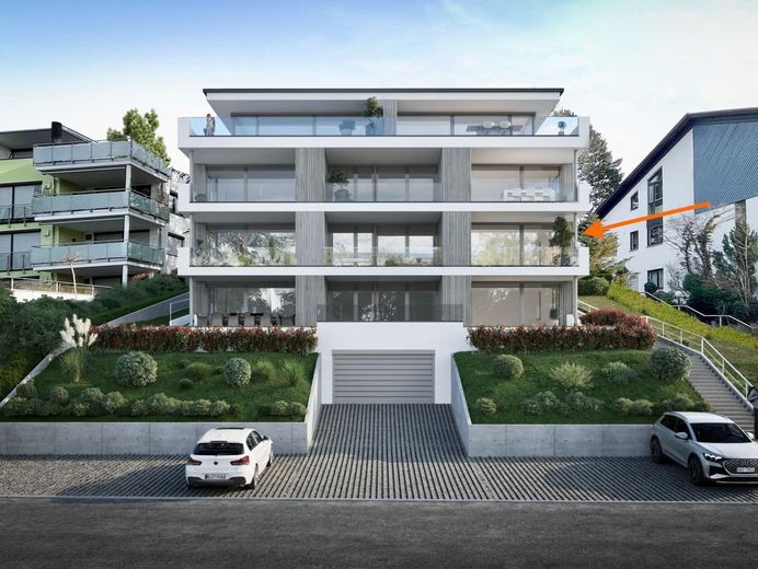 Hier befindet sich die Wohnung
