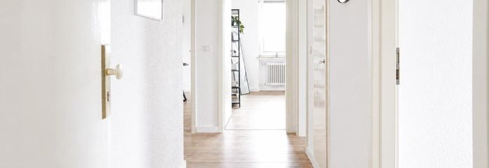 Blick von Wohnungstür