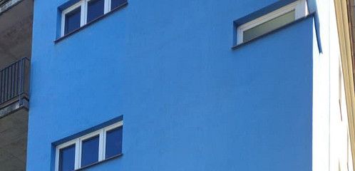 Eingang auf der Rückseite