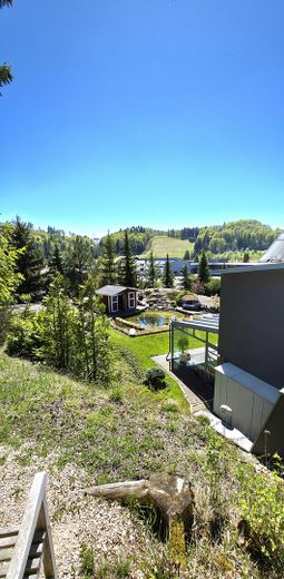 Hochwertiges Architektenhaus mit Wintergarten, Teich und 1.541 m² Grundstück in Albstadt-Tailfingen – Weitblick über Garten & Teich