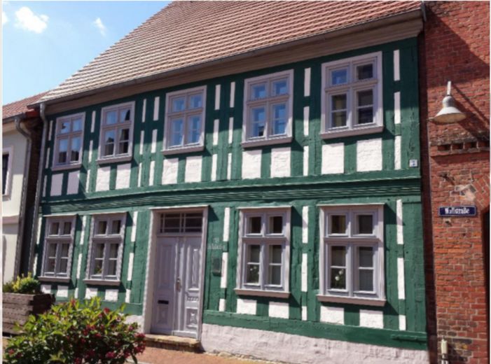 Haus Eingang Wallstraße 