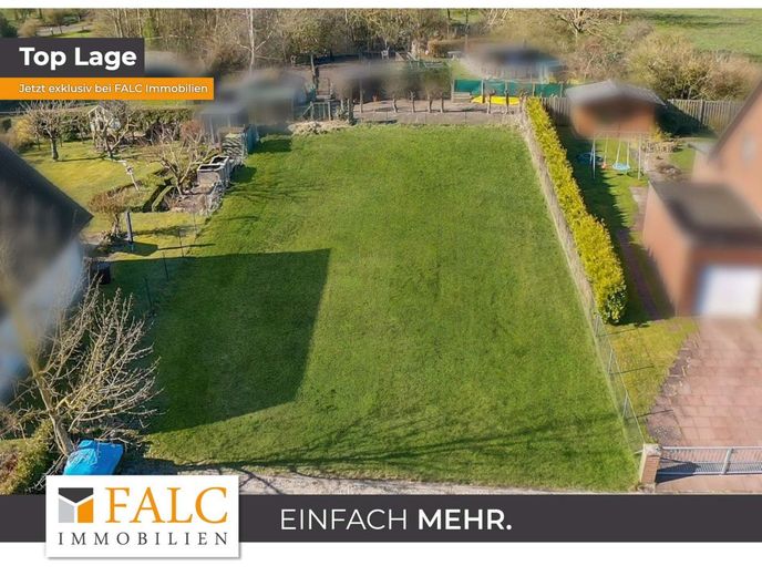 ***Traumhaftes Baugundstück in Ostseenähe*** – Titelbild- Drohenbild
