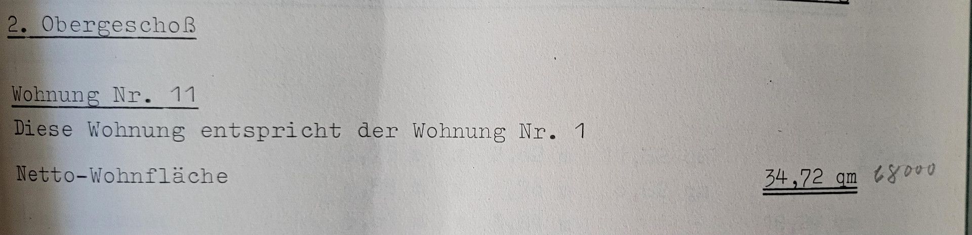 Hinweis zur Wfl.-Berechnung