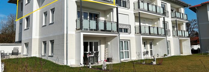 Wohnen ganz oben - 3 ZW -provisionsfrei- / auch für Kapitalanleger geeignet – Ansicht Süd-Ost