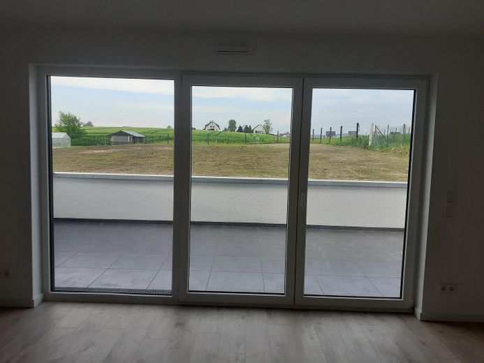 Blick auf Terrasse