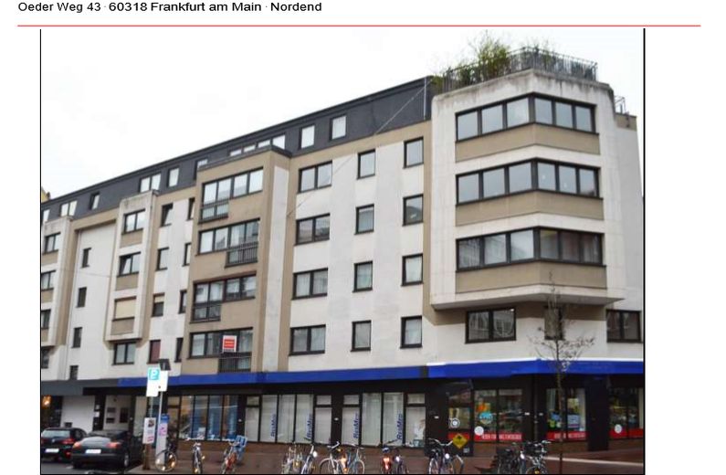 Schöne, geräumige zwei Zimmer Wohnung in Oeder Weg, Frankfurter Nordend – Foto 9