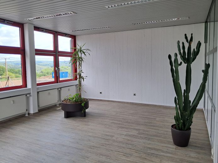 Verwaltungsgebäude, bei Bedarf mit kleiner Halle, Ortsteil 53577 Neustadt/Wied, zu vermieten – Büro Strassenseite 36