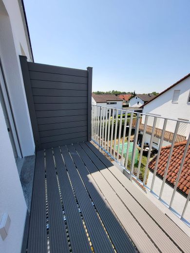 Sofort Verfügbar - 2-Zimmer Neubau-Wohnung mit Balkon – Balkon 7