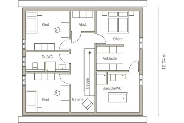 EIN HAUS, DAS MIT GROSSEM PLATZANGEBOT ÜBERZEUGT-Malervorbereitet inkl. Grundstück