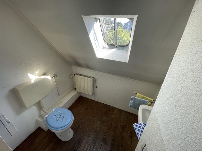 Wolnostojący dom jednorodzinny z garażem i ogrodem – Gäste-WC OG
