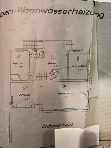 Grundriss Obergeschoss
