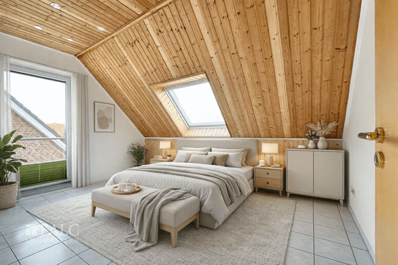 Familientraum in Schermbeck: Energieeffizient wohnen mit Photovoltaik &amp; Solarthermie! – Beispiel KI Zimmer 1