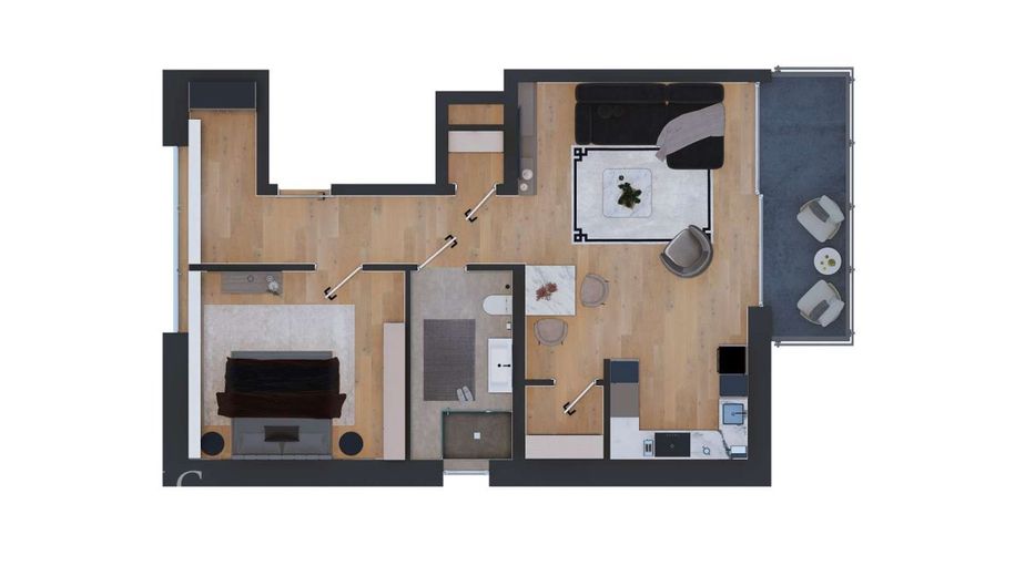 Modernes Wohnen in Nottuln/Appelhülsen - Neubau-/ Sanierungsprojekt - Obergeschoss - Nr.4 – Haus 17a Obergeschoss